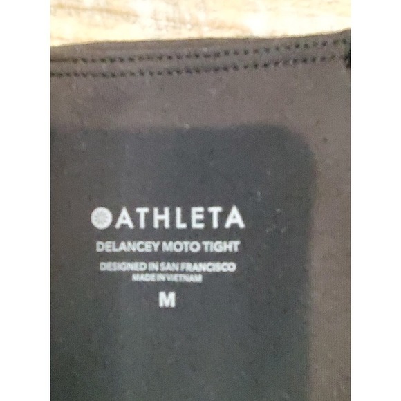 Athleta Delancey Moto Tight Medium - Picture 5 of 7